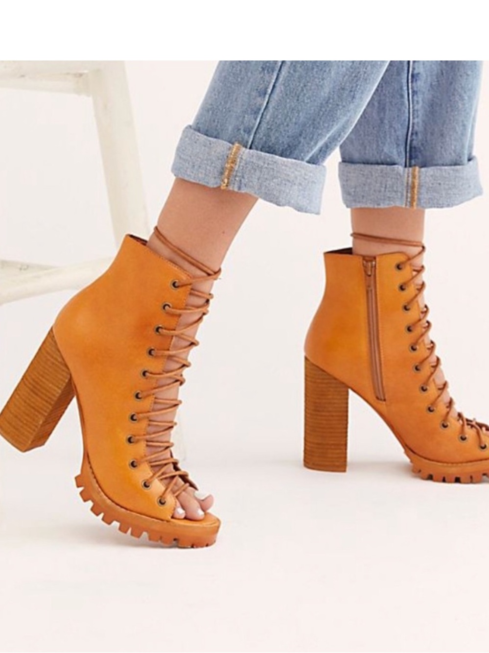 Free People lace boots